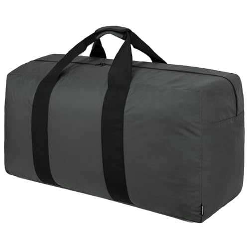Vorspack Extra Large Duffle Bag for Travel - 100L Duffel Bag for Men Gear Bag for Storage Foldable Weekender Bag for Overnight Camping - Grey - Image 1