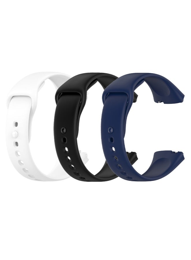 حَبْل تِك حزام بديل أنيق عالي الجودة لساعة Xiaomi Redmi Watch 3 Active/Redmi Watch 3 Lite - Image 1
