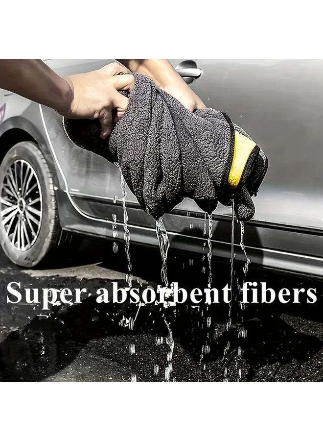 Extra Large Super Absorbent Microfiber Car Drying Towel 30x40 cm - Image 2