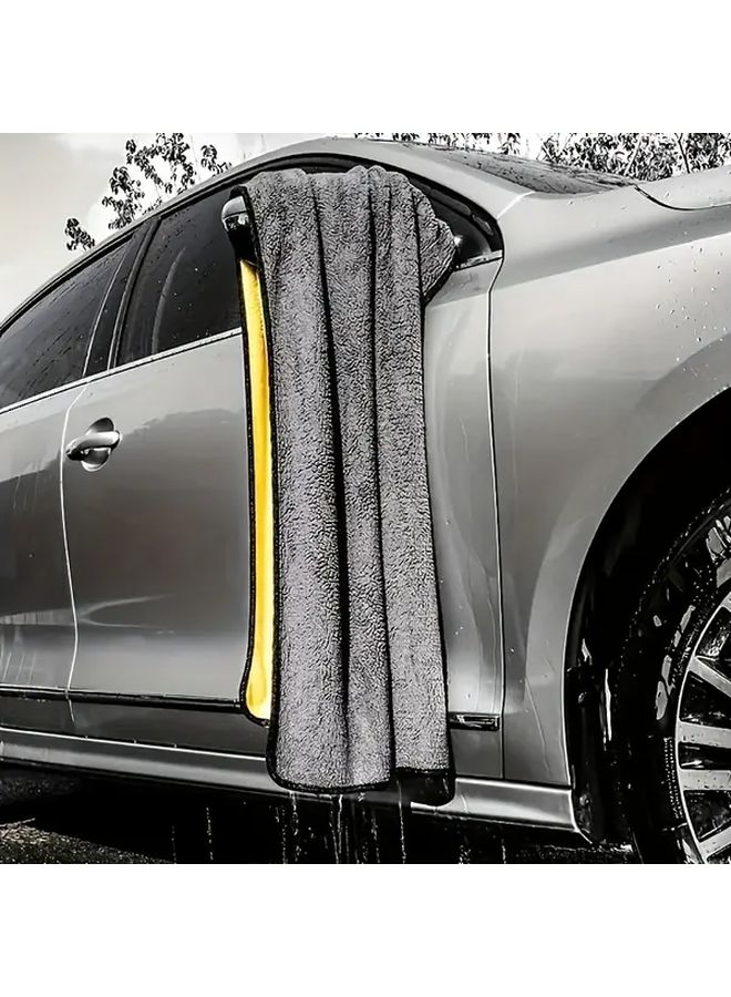 Extra Large Super Absorbent Microfiber Car Drying Towel 30x40 cm - Image 5
