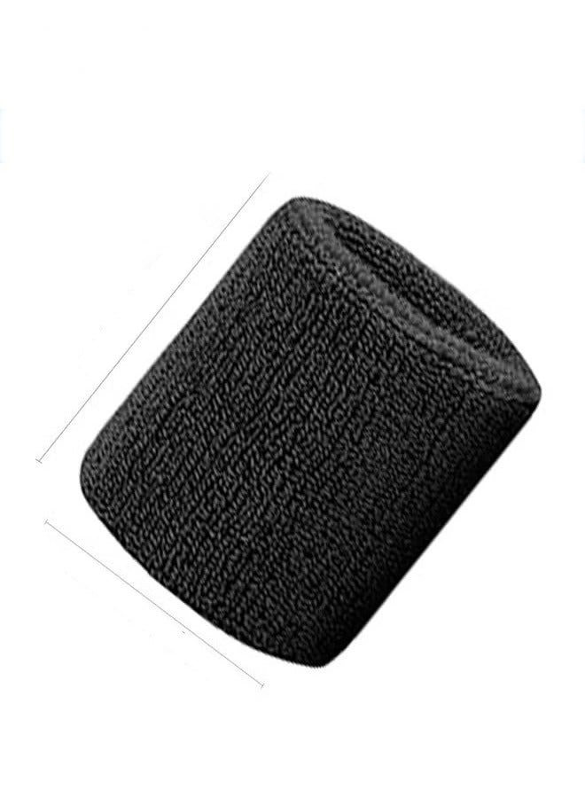 gogolove 3 pairs of sports wrists,Wrist Sweatbands Tennis Wrist Bands Absorbent Sweat Band for Men and Women, Breathable Cotton Sweatbands for Working Out, Football, Basketball, Running Athletic Sports - Image 2
