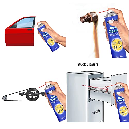 Kangaroo Multipurpose Rust Remover Spray 500ml | Anti-Rust, Lubricant, Degreaser | For Metal, Car, Bike, Home & Kitchen Use - Image 3