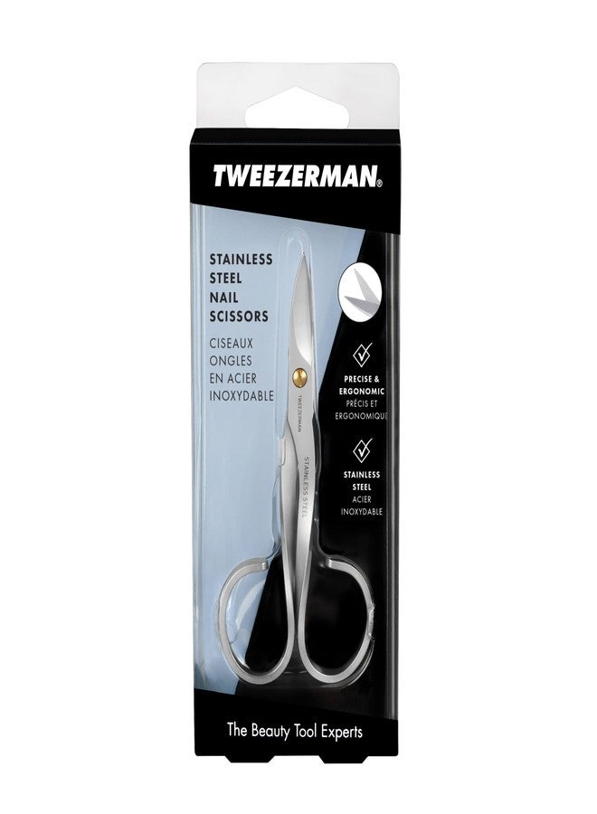 Tweezerman Stainless Steel Nail Scissors - Image 5