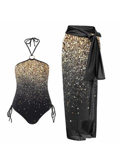 Y&D 2-Piece Women Swimsuit with Skirt Holiday Beach Dress Female Retro Swimwear Vintage Surf Wear Summer  - Image 1
