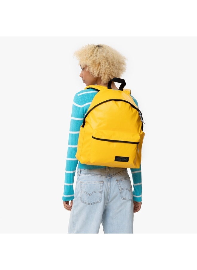 EASTPAK Day Pak'R Tarp Yolk Medium Backpack With Bottle Holder And Laptop Sleeve - Yellow  - Image 1