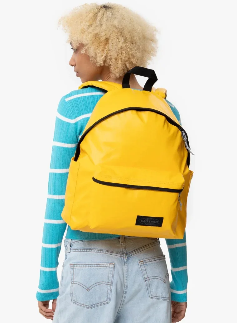 EASTPAK  Day Pak'R Medium Backpack (With Bottle Holder And Laptop Sleeve) - Tarp Yolk  | Best Price UAE