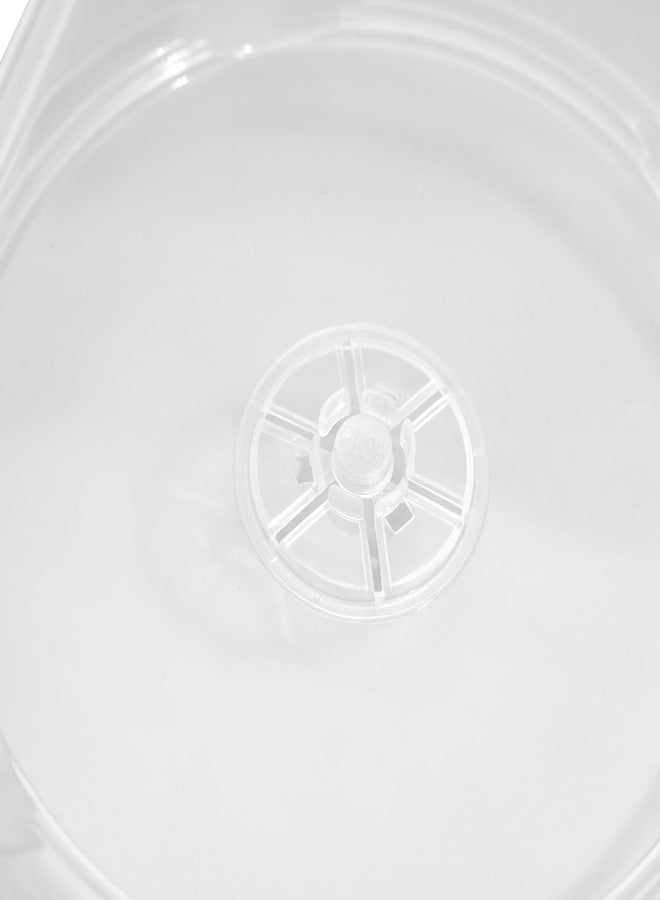 Maxtek 14mm Clear Standard Double Capacity DVD Case with Outter Clear Sleeve, 25 Pieces Pack - Image 4