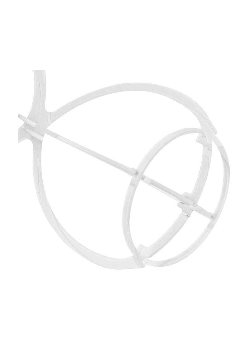 إستيل حامل شعر مستعار 6 قطع قابل للحمل بلاستيك متين قابل للطي حامل شعر مستعار أداة عرض قطع شعر مستقر حامل مجفف (أبيض) - Image 5