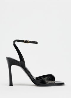 Zara Patent-finish high-heel sandals  - Image 1