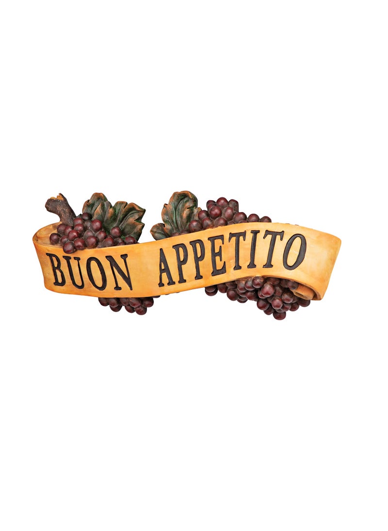 Design Toscano Buon Appetito Wall Plaque  - Image 2