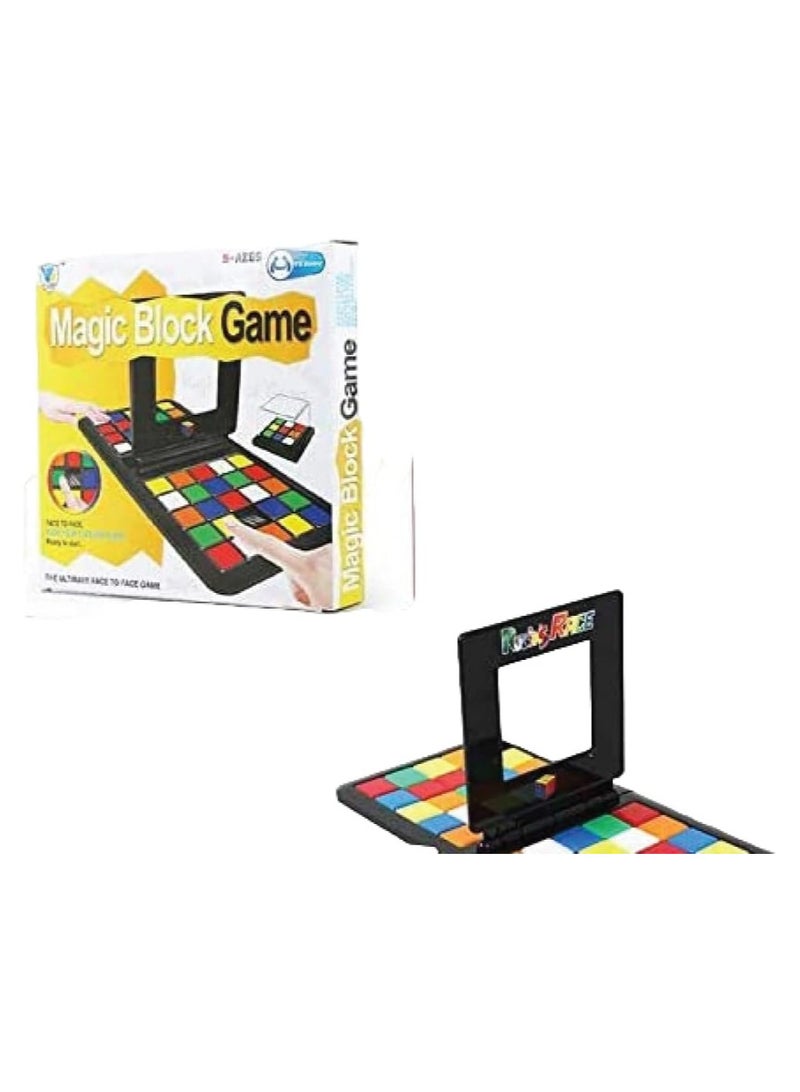 Block Magic game for children made of plastic to play face to face - multi-colored - Image 3