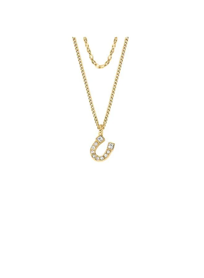 FOSSIL Stainless Steel Multi Strand Necklace