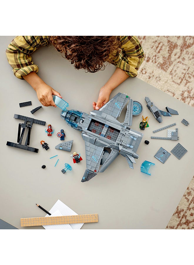 LEGO - Marvel The Avengers Quinjet 76248 Building Toy Set; Avengers Aircraft With Thor, Iron Man, Black Widow, Loki And Captain America Minifigures; Super Hero Space Vehicle; Gift For Kids Aged 9+ (795 Pieces) - Image 1