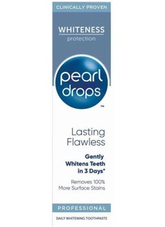 Pearl Drops - Lasting Flawless Professional Daily Toothpaste - Whiter Teeth In 3 Days - 75 ml