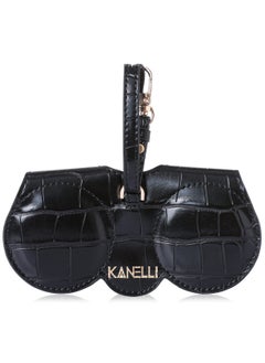 KANELLI Women's glasses case from Kanelli, elegant design | New Collection AAY2312086-Black  - Image 1