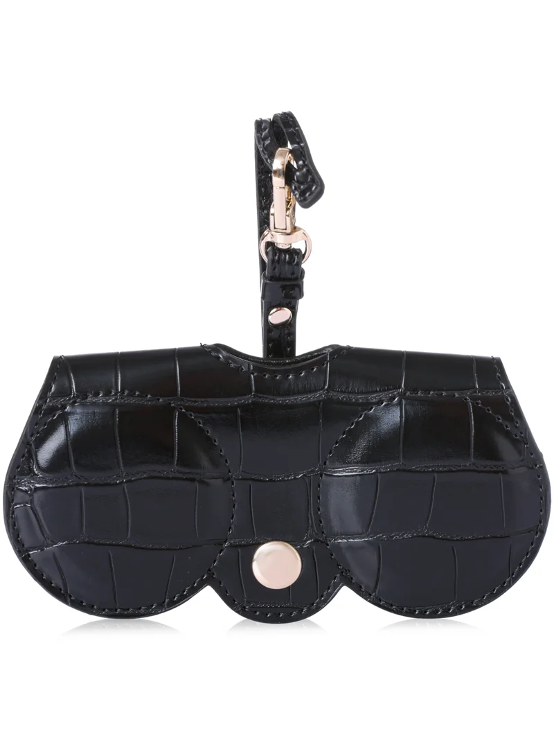 KANELLI Women's glasses case from Kanelli, elegant design | New Collection AAY2312086-Black