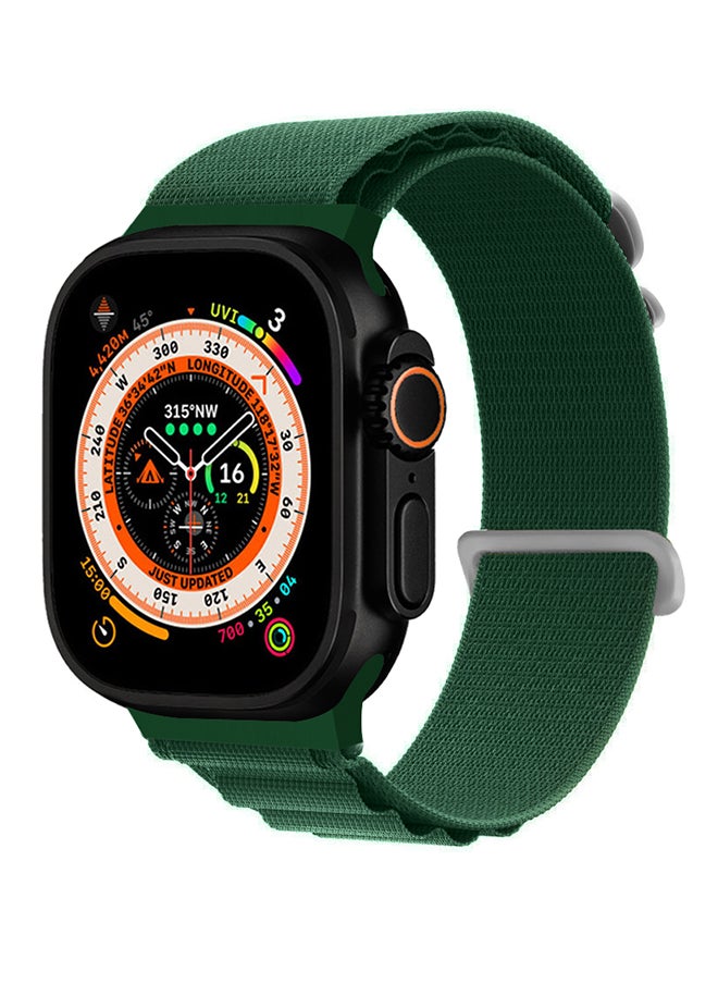 Generic - Alpine Loop Band For Apple Watch Band 49mm/45mm/44mm/42mm Nylon Woven Sport Strap Compatible with iWatch Series Ultra2/Ultra/8/7/SE/6/5/4/3/2/1 Adjustable Strap - Image 1