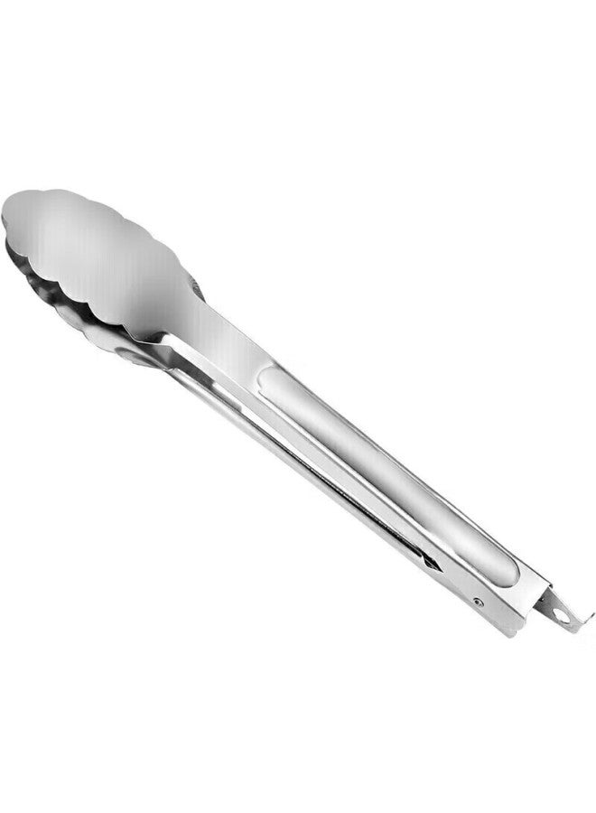 Suncojia Stainless Steel Food Tongs, Bread Tongs, Pastry Tongs, Steak Baking Tongs, Barbecue Accessories, Barbecue Tools - Image 4