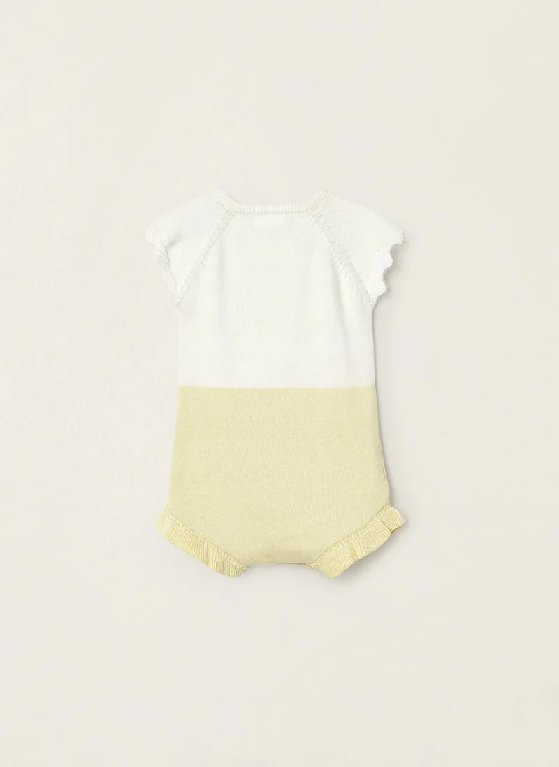 زيبي Zippy Knit Jumpsuit for Newborns Little Chick