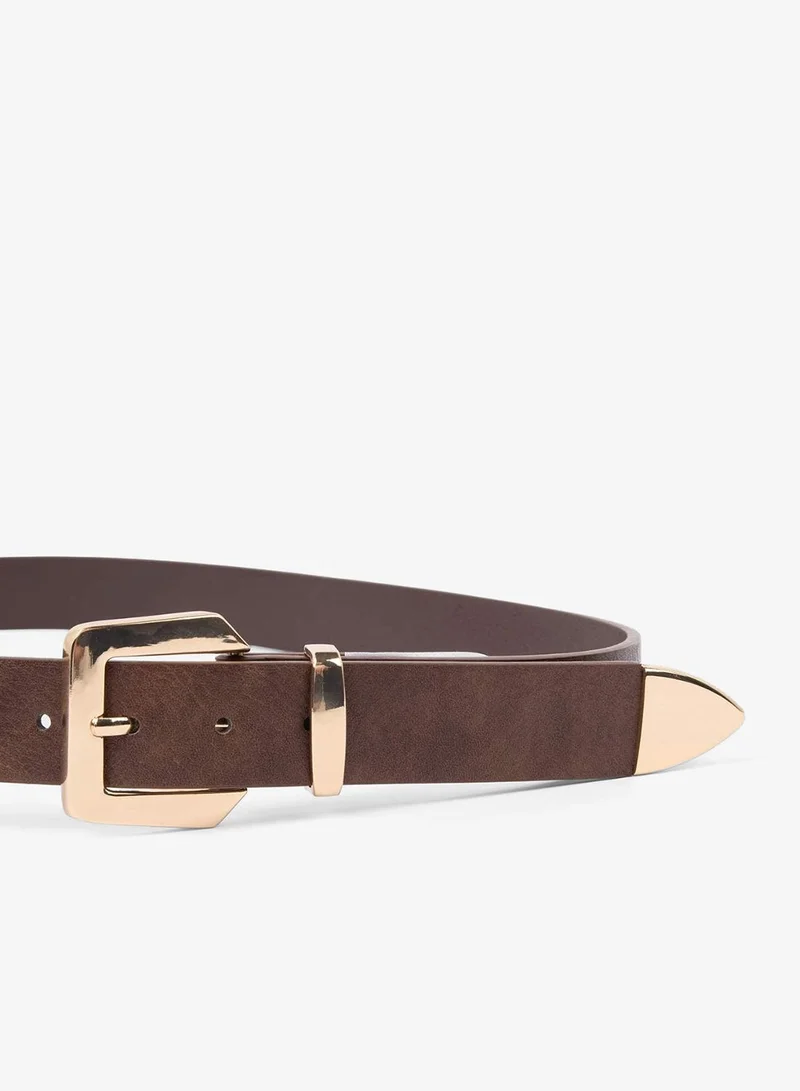 DeFacto Woman Rectangle Clasp Faux Leather