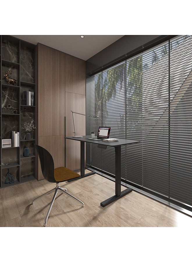 Flexispot Essential Standing Desk, FLEXISPOT Height Adjustable Standing Desk with Memory Controller, 120*60cm desktop, Electric Sit Stand Desk for Home and Office, Black - Image 3