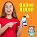EDUMAETRIX Action Verbs Flash Cards 100 Cards with Sample Photos Sentences Chart and Online Audio Educational Learning Tool - Image 4