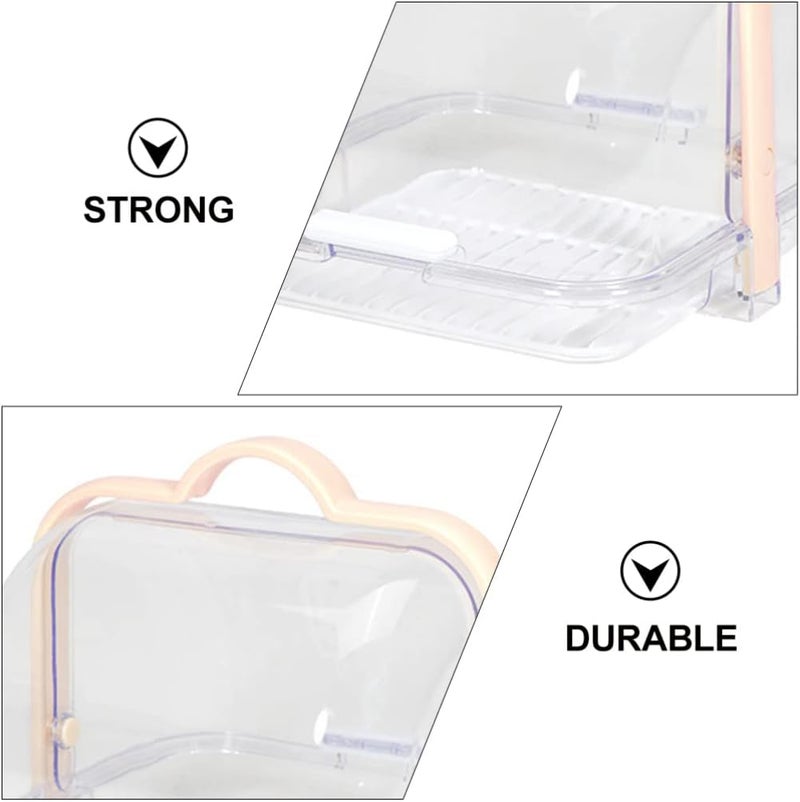 Baby Bottle Drying Rack Plastic: Feeding Bottle Holder Nursing Bottle Box Infant Tableware Milk Bottle Dryer Rack Cutlery Cabinet Container Organizer - Image 4