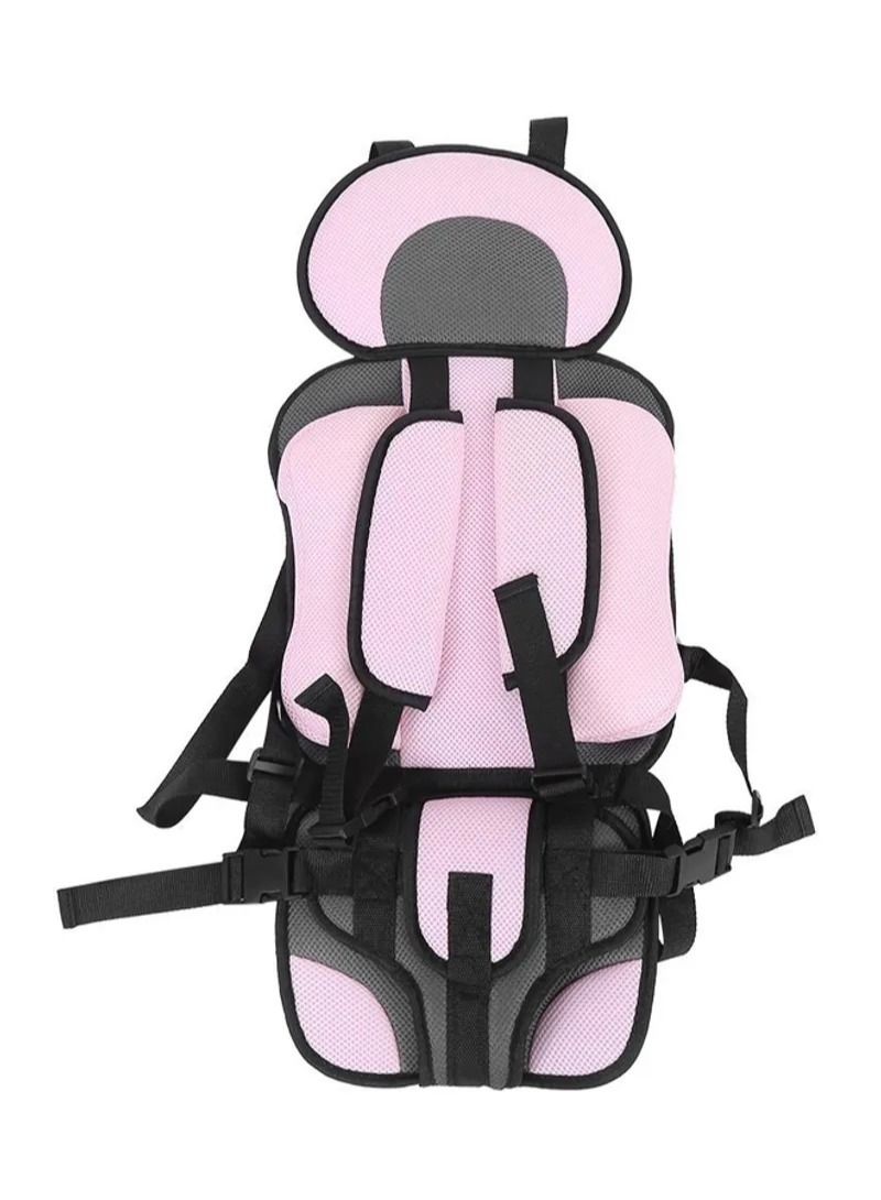 Portable And Comfortable Cushioned Baby Car Seat With Double Skinned Headrest  - Image 1