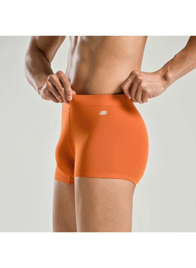 Skechers 7a Antibacterial Modal Men's Red Boxer Briefs Moisture-wicking Men's Underwear Red For Zodiac Year - Image 2