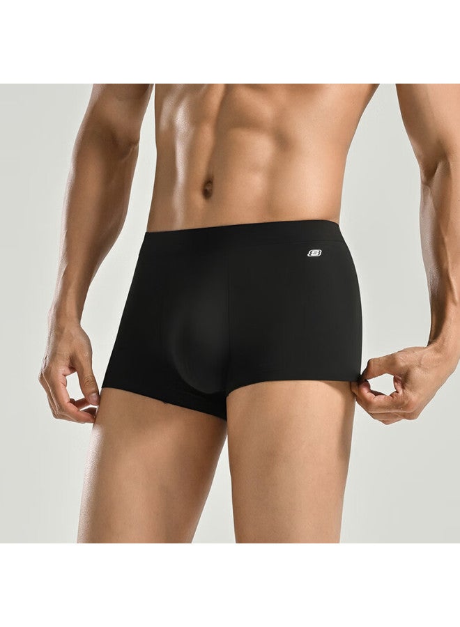 Skechers 7a Antibacterial Modal Men's Red Boxer Briefs Moisture-wicking Men's Underwear Red For Zodiac Year - Image 1