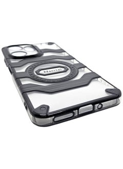 Generic Fashionable Cool Shape Back Cover For Xiaomi Redmi 13C 5G - Black  - Image 3