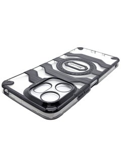 Generic Fashionable Cool Shape Back Cover For Xiaomi Redmi 13C 5G - Black  - Image 4