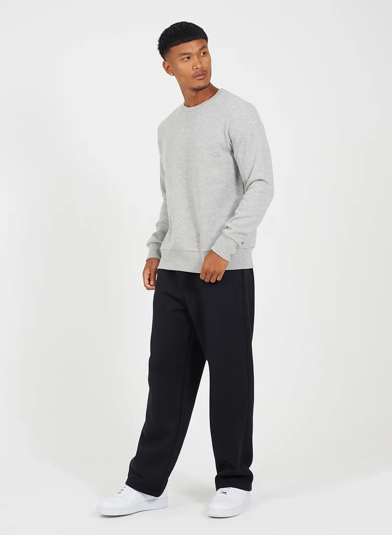 Brave Soul  Ribbed Crew Neck Sweatshirt for Men | Best Price UAE