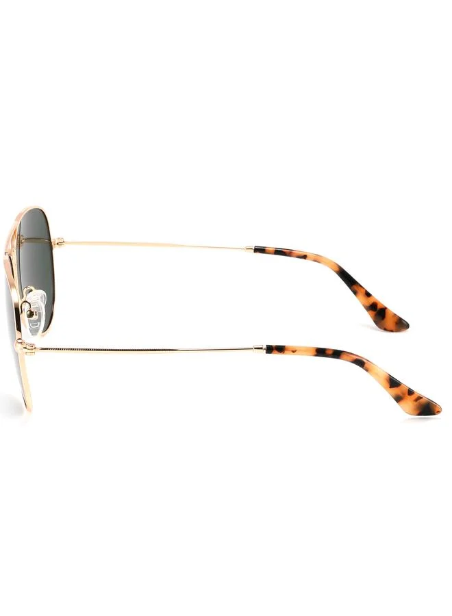 تايك تو Gold Aviator Sunglasses
