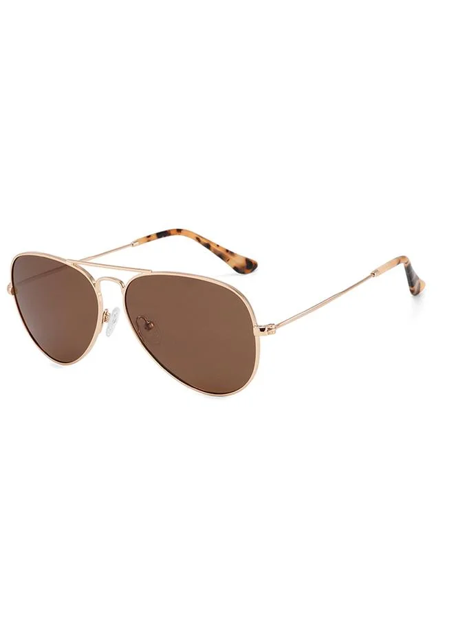 تايك تو Gold Aviator Sunglasses