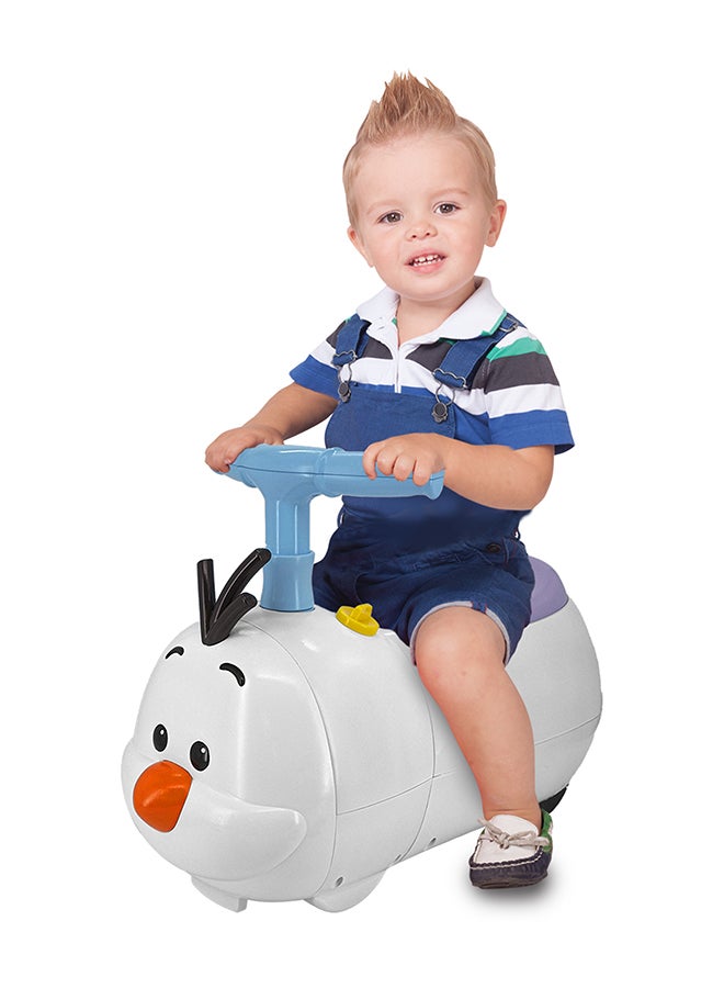Kiddieland | Lights 'N' Sounds Olaf Zoom Ride On - Image 3