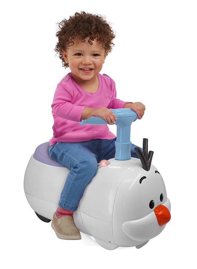 Kiddieland | Lights 'N' Sounds Olaf Zoom Ride On - Image 4