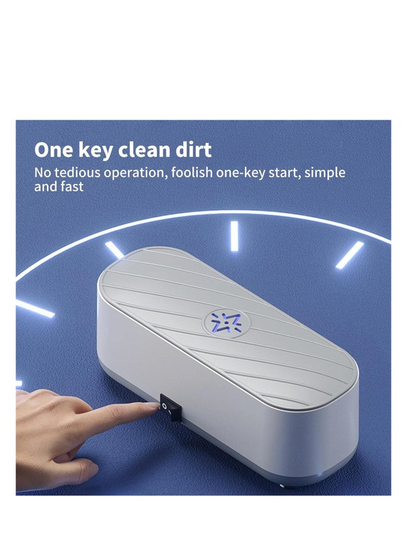 كول بيبي منظف ​​بالموجات فوق الصوتية منظف مجوهرات بالموجات فوق الصوتية جهاز تنظيف نظارات بالموجات فوق الصوتية قابل لإعادة الشحن منظف منزلي محمول - Image 2