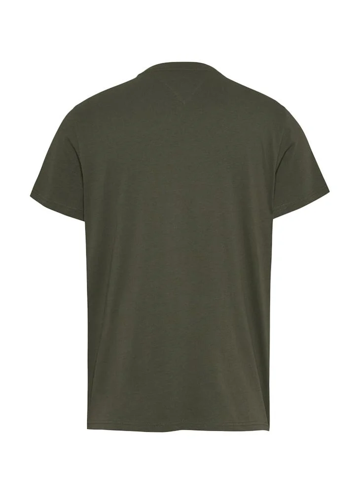 TOMMY JEANS Graphic Logo Crew Neck T-Shirt