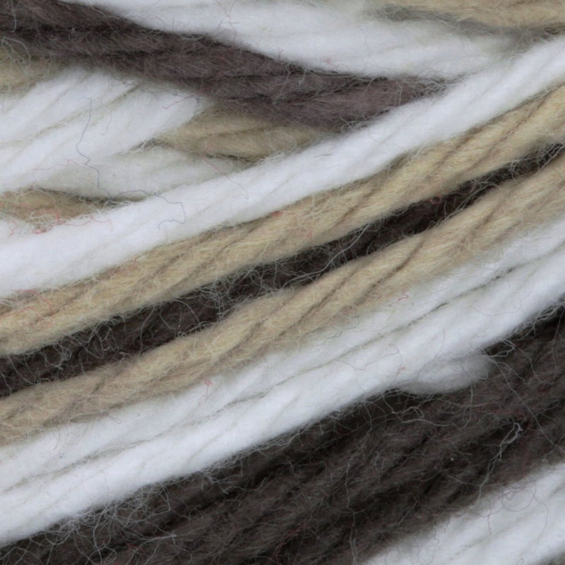Lily Sugar'n Cream Cotton Cone Yarn, 14 oz, Chocolate Ombre, 1 Cone - Image 2