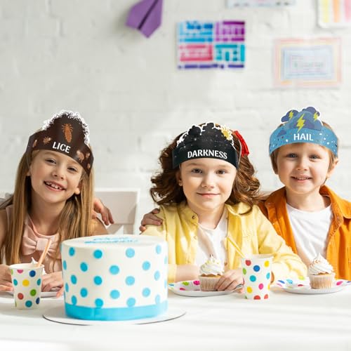 Skyygemm 30 Pcs Passover Plague Toys Crafts for Kids Pesach Games Party Favors Ten Plagues of Egypt Kit Crafts Passover Decoration Gift for Seder Family Party Holiday Supply - Image 5