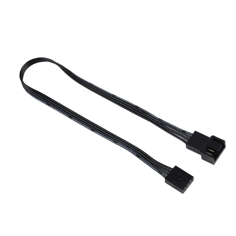 5PCS 4PIN Fan Power Extension Cable, PWM Connector Case Fan Extension Power Cable for Computer - Image 4