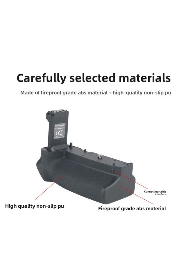 For Canon EOS RP Handle SLR Camera Non-slip Photography Shooting Battery Box LP-E17 Battery Box-Color:Eos Rp Without Remote Control  - Image 2