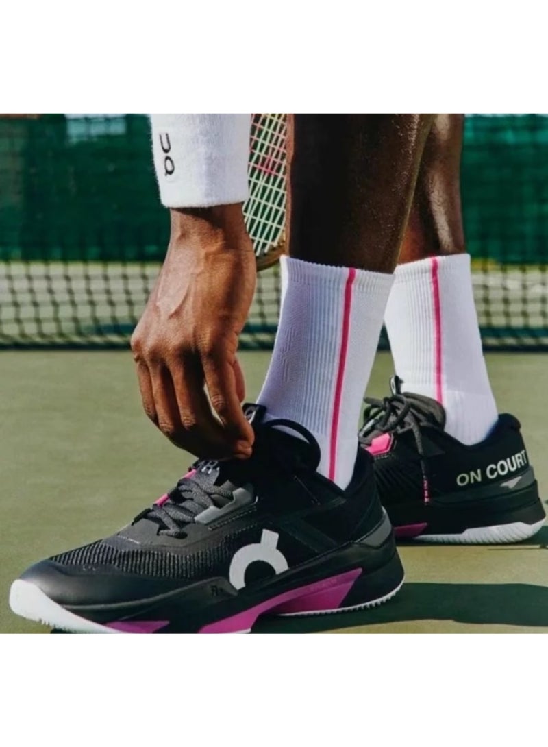 ON The Roger Pro Fire Mesh Shoes Black For Men/Women/Students - Image 2