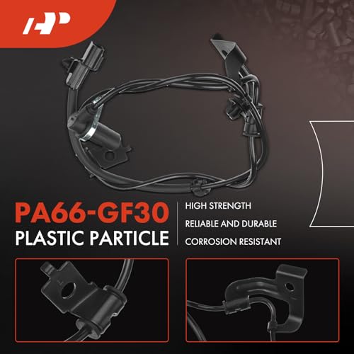 A-Premium ABS Wheel Speed Sensor Compatible with Mitsubishi Models - Endeavor 2004-2011, 3.8L, Sport Utility - Front Left Driver Side, Replace# MR569709 - Image 4