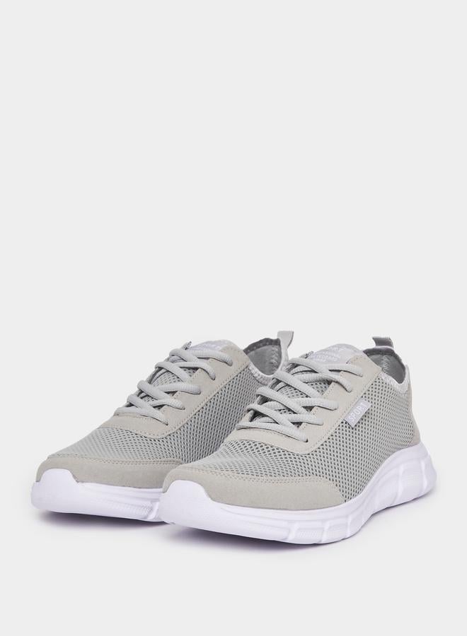 Styli Breathable Lightweight Mesh Lace Up Sneakers  - Image 2