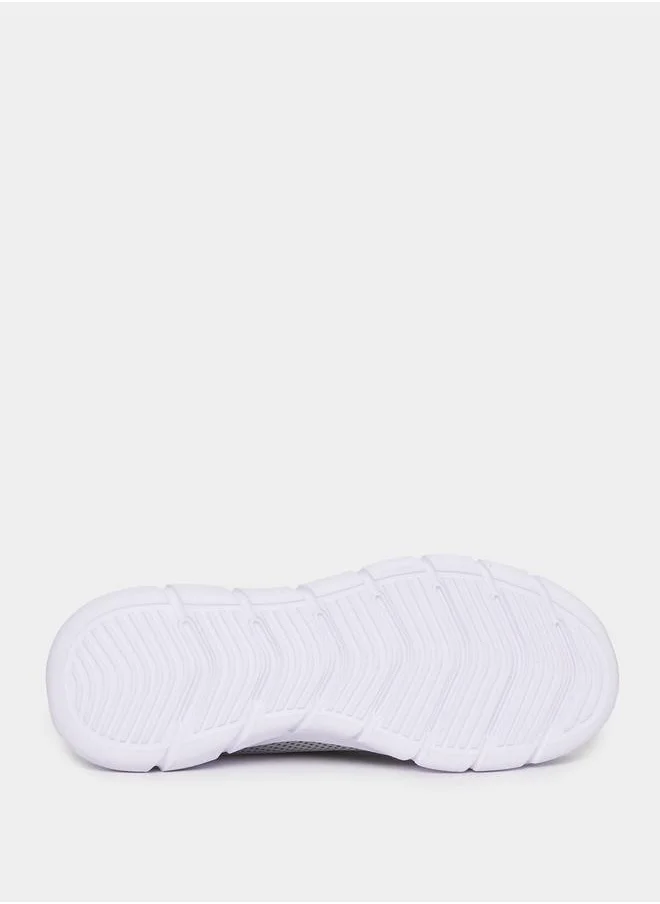 Styli Breathable Lightweight Mesh Lace Up Sneakers