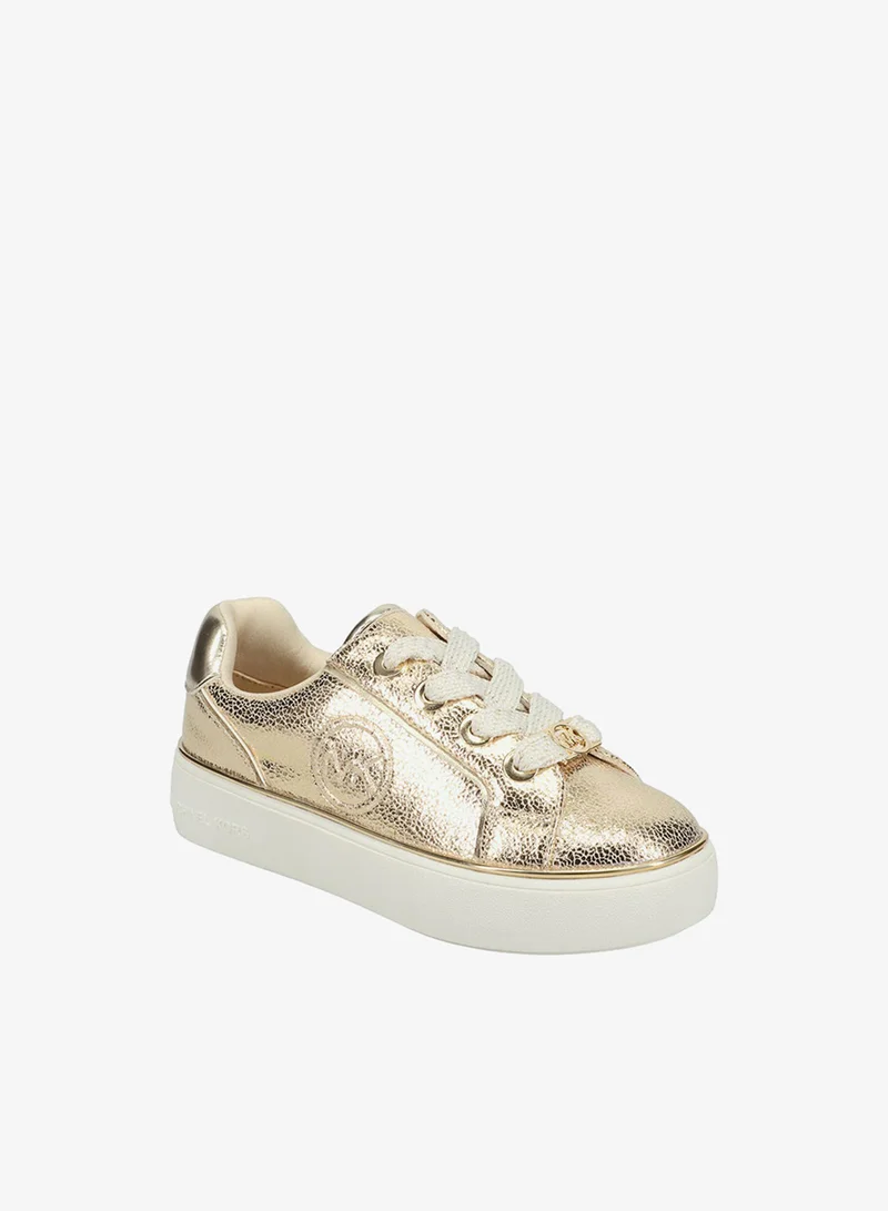 Michael Kors  JORDANA MCCLAIN Monogram Low-Top Sneakers  | Best Price UAE