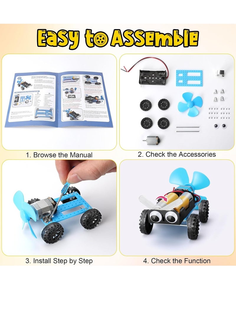 STEM Kits for Kids Age 6-12, Learning  Education Robot Toys Craft Kits for Boys Girls, Science Engineering Building Kits Preschool Activities for 6 7 8 9 10 11 12 Years Old Birthday Gifts - Image 5