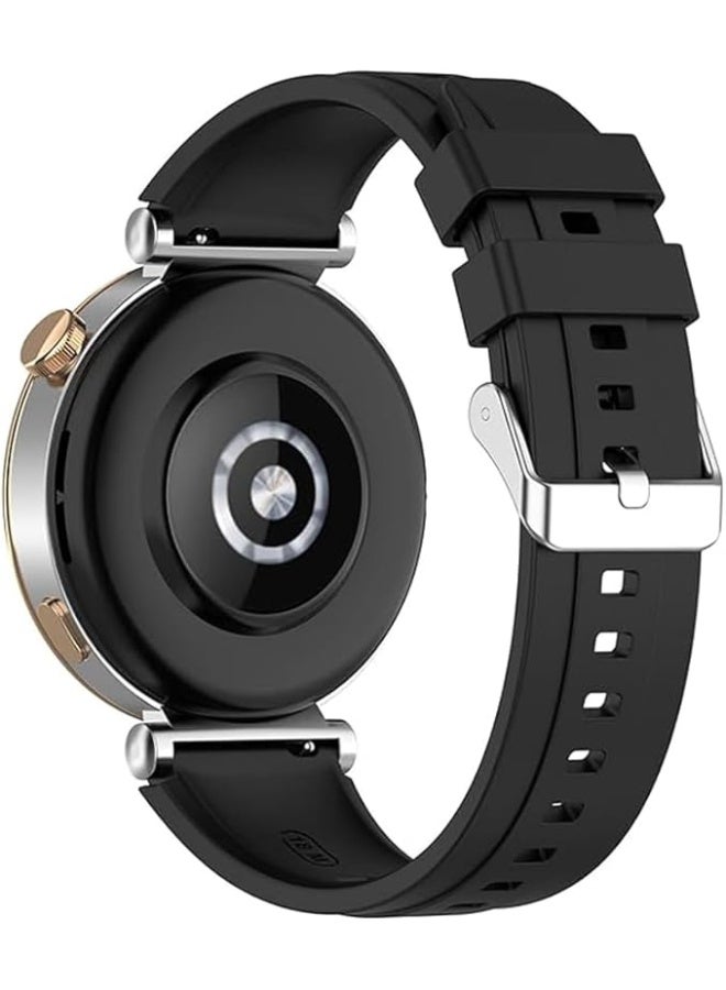 Strap for Huawei Watch GT 5 Pro 42mm/Watch GT 5 41mm/Watch GT4 41mm Bands Protection Silicone Strap (Width 18mm) - Image 3